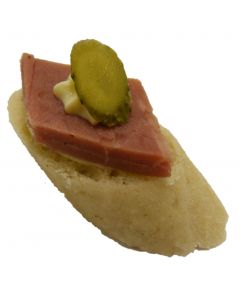 Pastrami, Mustard, Gherkin on Ciabatta