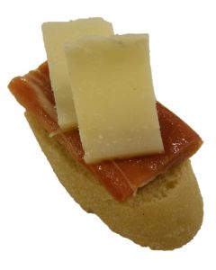 Parma Ham on Ciabatta with Parmesan Shaving