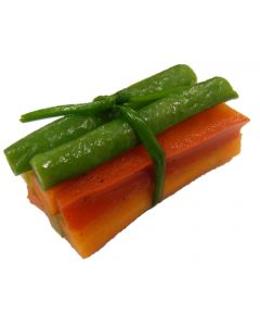 Bundle of Vegetable Julienne with a Vintage Balsamic Dressing