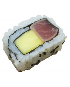 Californian Seared Tuna Mango Sushi with Wasabi & Soy Dip