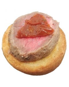 Yorkshire Pudding with Beef and Horseradish