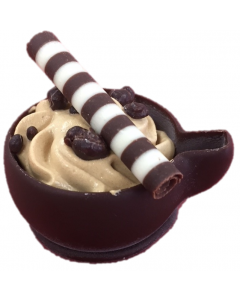 Dark Chocolate Capuccino Cup