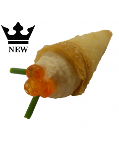 Pastry Cone Trout Mousse