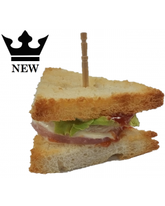 Goats Cheese Log with Beetroot Dust on Paprika Shortbread Biscuit with Yellow Salsa