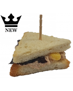 Chicken & Ham Toasted Club Triangle Sandwich