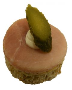 (M) Smoked Ham on Brown Bread with Grain Mustard