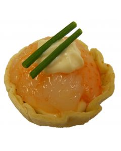 (F) King Prawn with Mayonnaise in Tortilla Cup