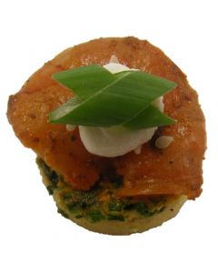 (F) Fresh Omelette with Tandoori Prawn