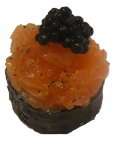 (F) Exclusive Sushi Smoked Salmon with Avruga
