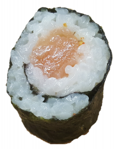 (F) Salmon Hosomaki with Wasabi & Soy Dip