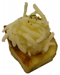 (C) Jacket Potato with Swiss Cheese & Sea Salt