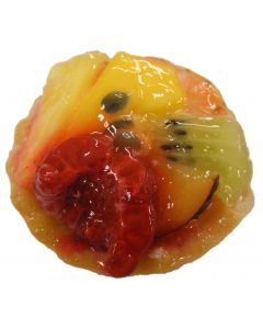 (D) Mini Exotic Fruit Tartlet with Vanilla Cream