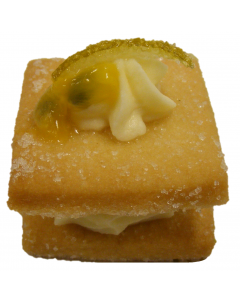 (D) Sable Passion Fruit Mousse Candied Lime Zest