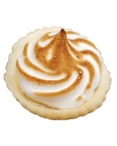 (D) Lemon Curd meringue tartlet